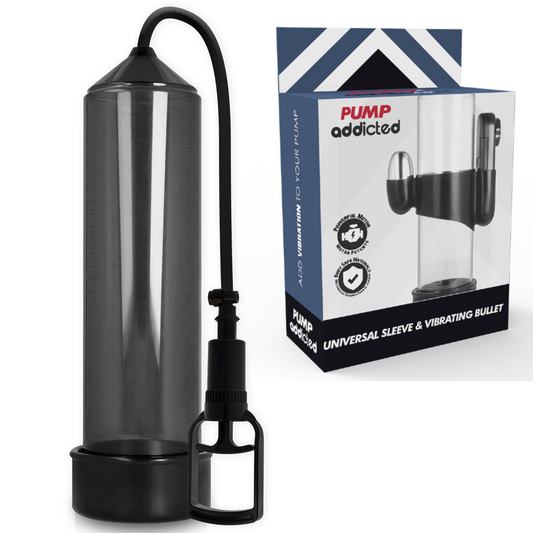 PUMP ADDICTED Vibrateur Rx7 Noir - Aura Intime
