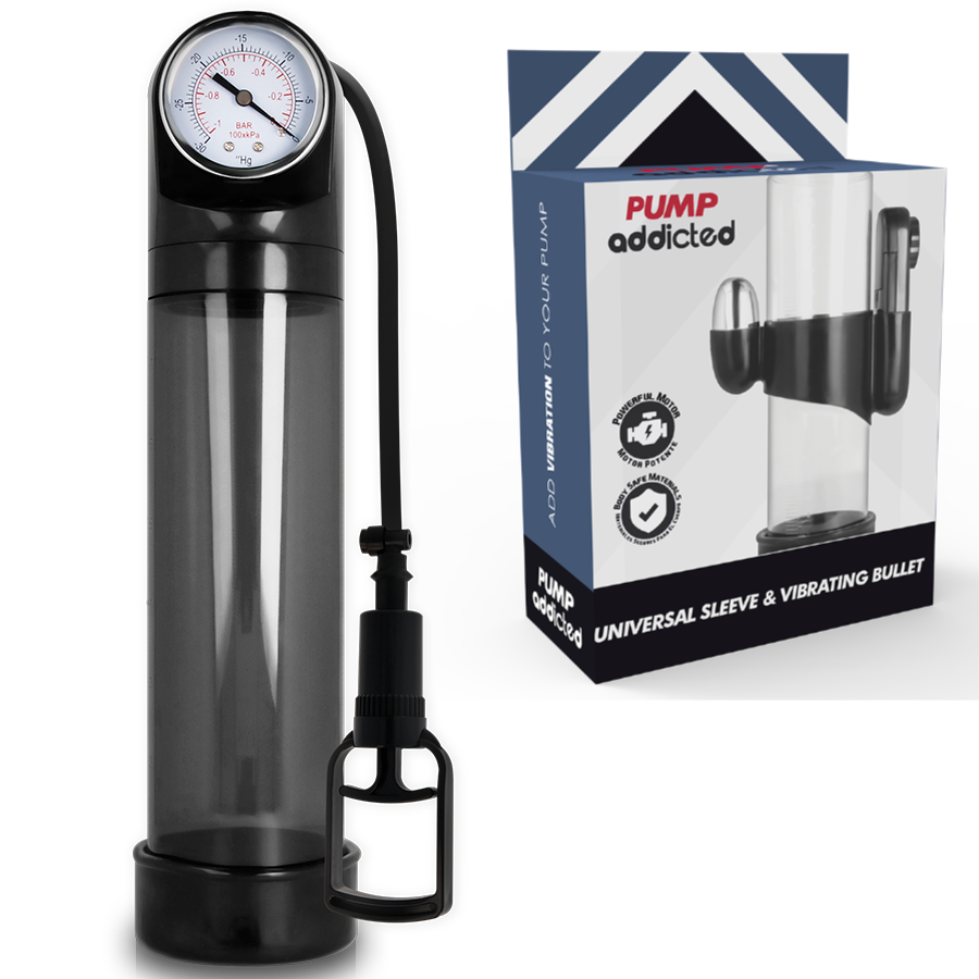 PUMP ADDICTED Vibrateur Rx9 Noir - Aura Intime