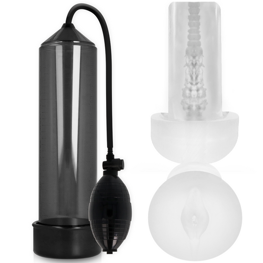 PUMP ADDICTED Rx3 Noir Manchon Plaisir - Aura Intime