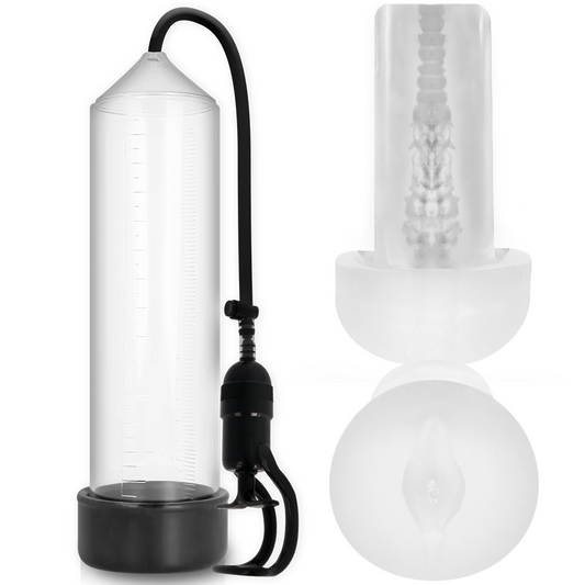 PUMP ADDICTED Rx5 Transparent Masturbateur - Aura Intime