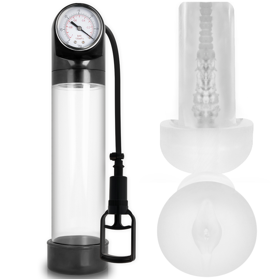 PUMP ADDICTED Rx9 Transparente Masturbateur - Aura Intime