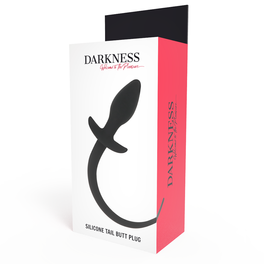 DARKNESS ANAL Plug Anal 28 Cm Silicone Noir — vue alternative