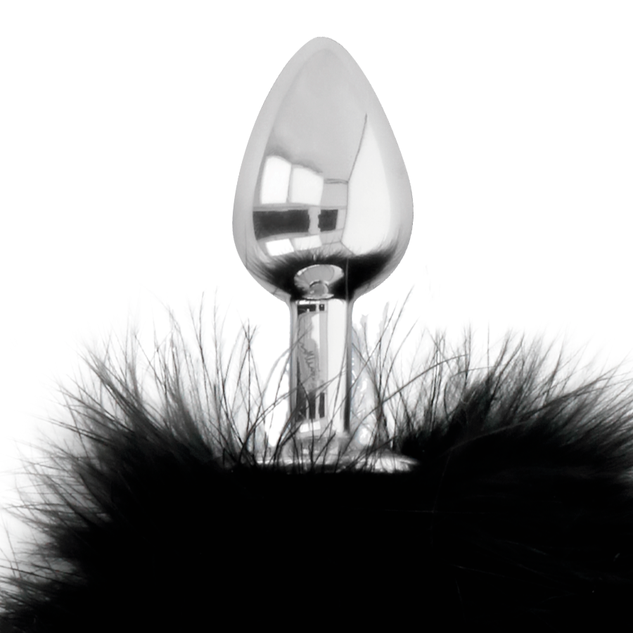 DARKNESS ANAL Bouchon Extra Anal Queue Noir 7 Cm — vue alternative
