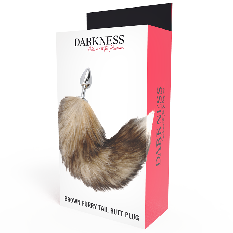 DARKNESS Tail Butt Plug Silver — vue détaillée