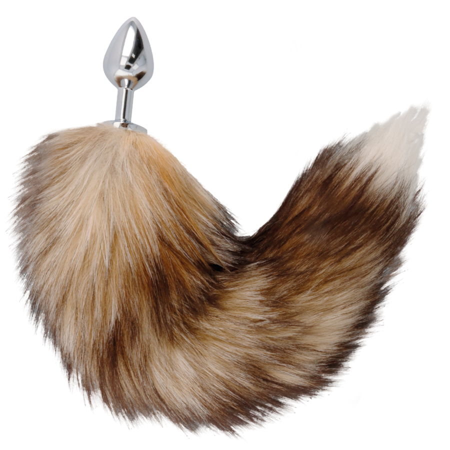 DARKNESS Tail Butt Plug Silver - Aura Intime
