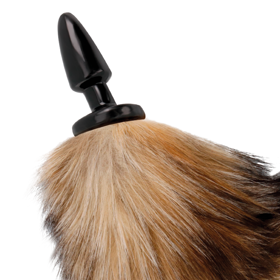 DARKNESS ANAL Queue Naturelle Plug Anal Silicone 10 Cm — vue alternative