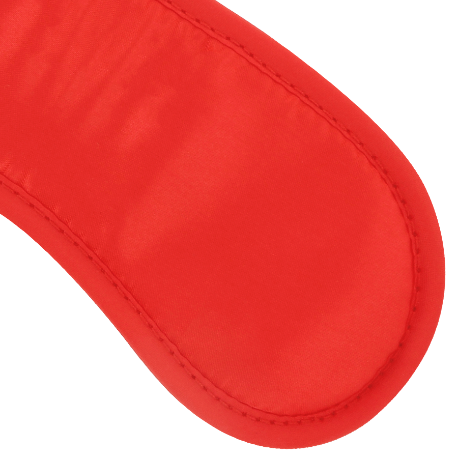 DARKNESS BONDAGE Masque Droit Rouge — vue arrière
