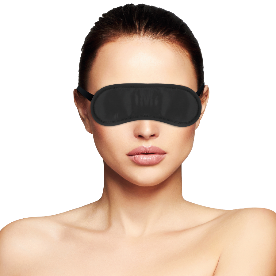 DARKNESS BONDAGE Masque Noir Droit — vue détaillée
