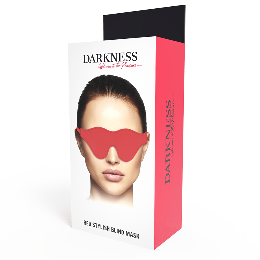 DARKNESS BONDAGE Masque Rouge — accessoires inclus