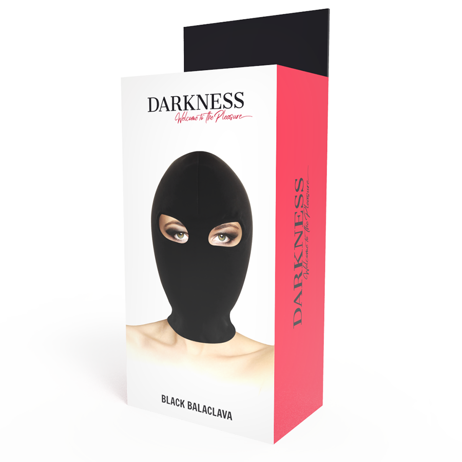DARKNESS BONDAGE Masque Soumission Noir — vue alternative