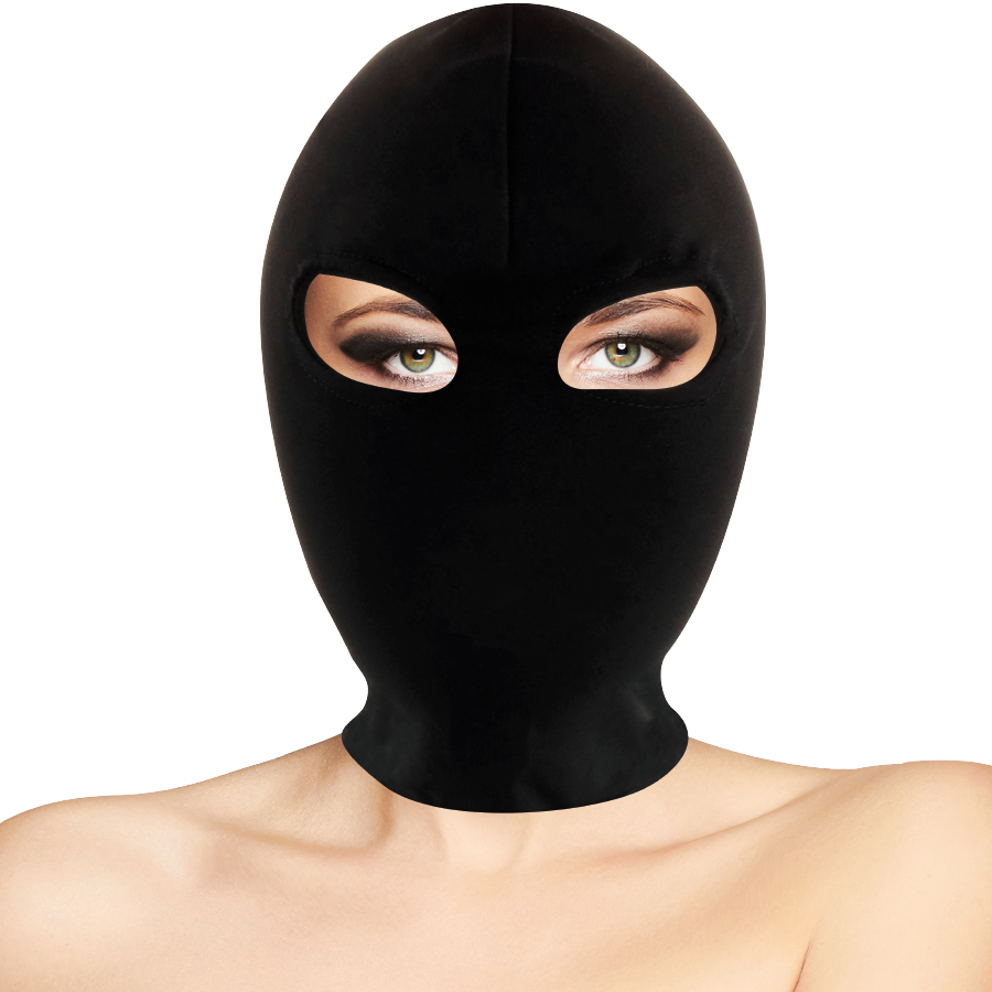 DARKNESS BONDAGE Masque Soumission Noir — vue détaillée