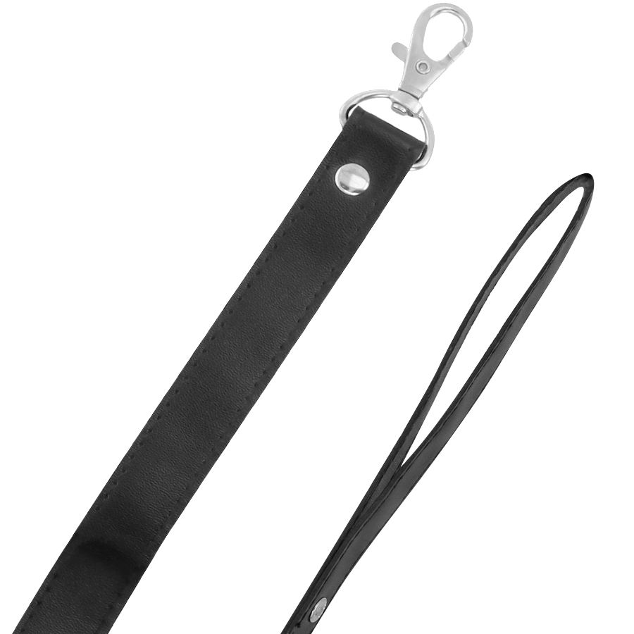 DARKNESS BONDAGE Collier Posture Chaîne Cuir — vue arrière
