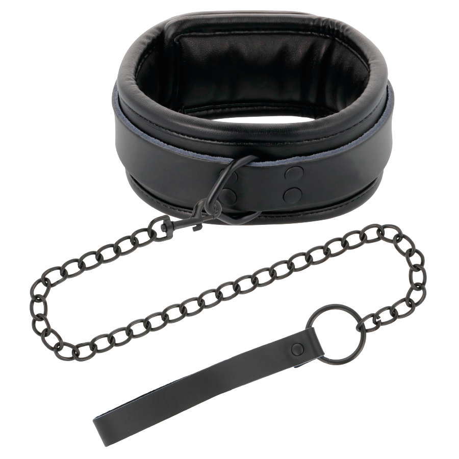 DARKNESS BONDAGE Collier Noir Chaîne — vue détaillée