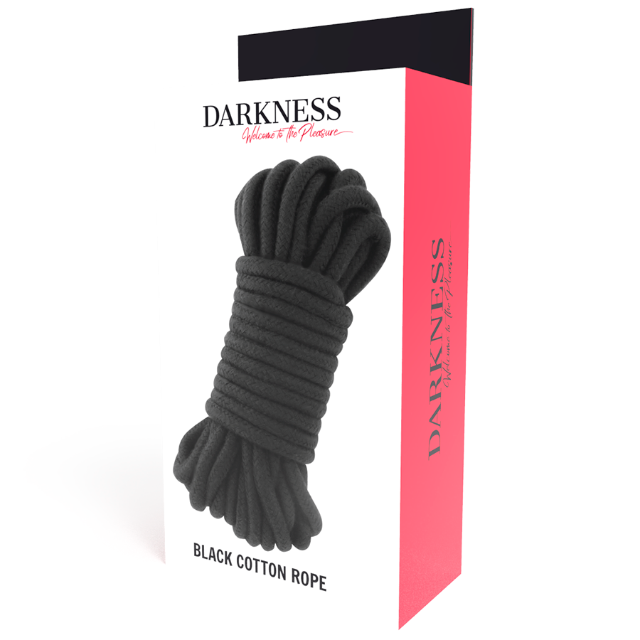 DARKNESS BONDAGE Corde Japonaise 5 M Noire — vue arrière