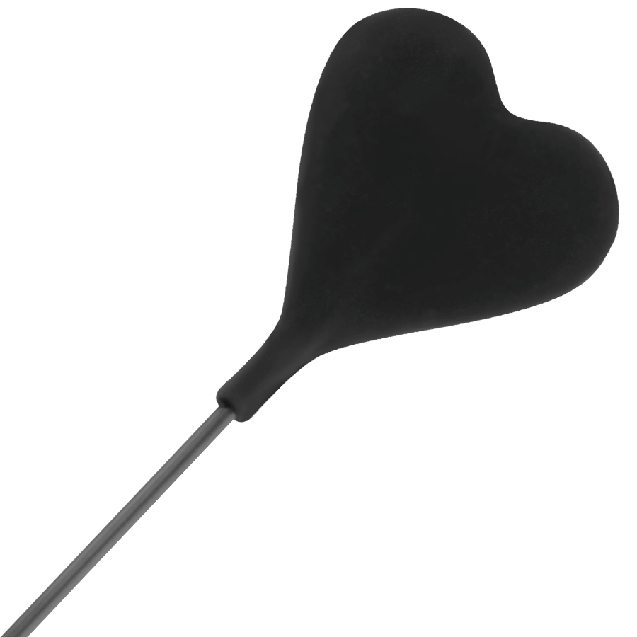 DARKNESS SENSATIONS Fouet Plume Damour Noir 40 Cm — vue détaillée