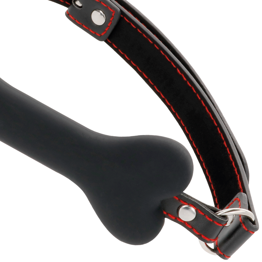 DARKNESS BONDAGE Bâillon Silicone Noir — vue alternative