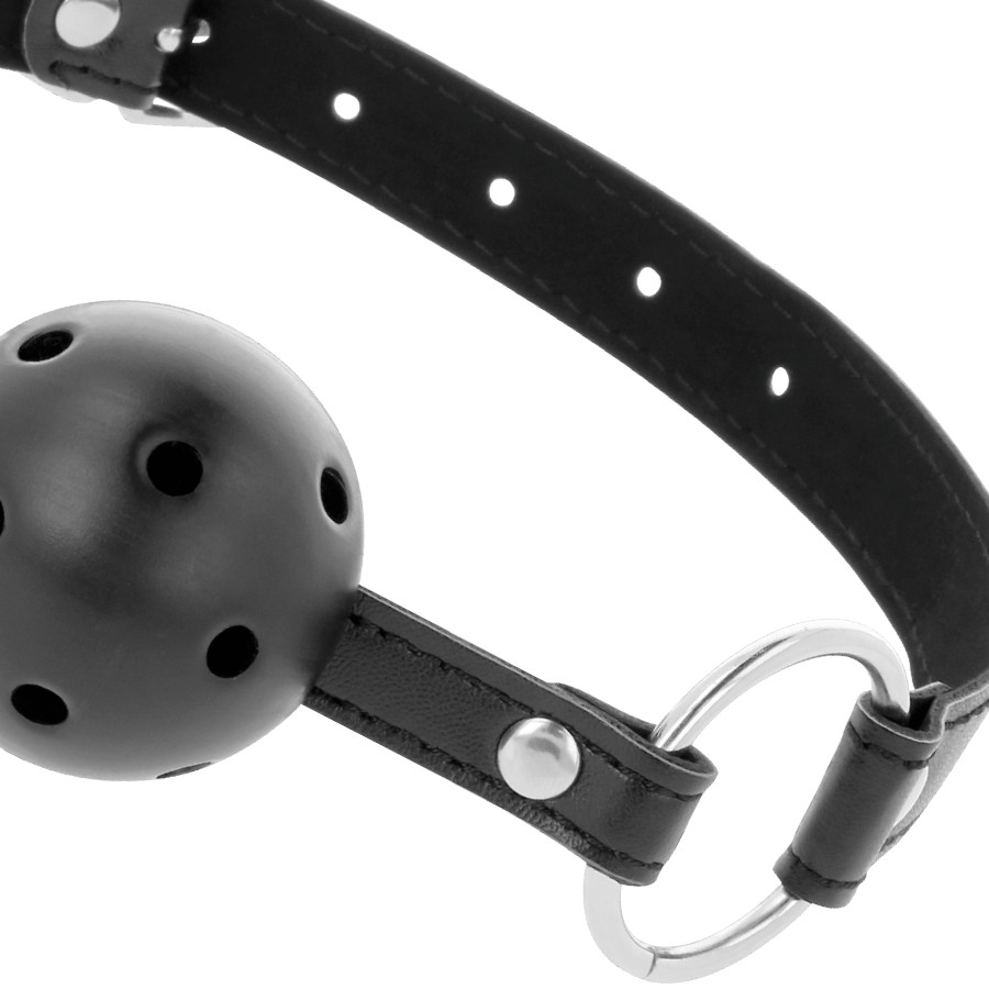DARKNESS BONDAGE Bâton Respirant Noir — vue alternative
