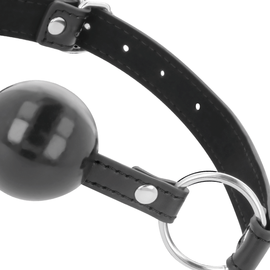 DARKNESS BONDAGE Bâillon Boule Noire — vue alternative