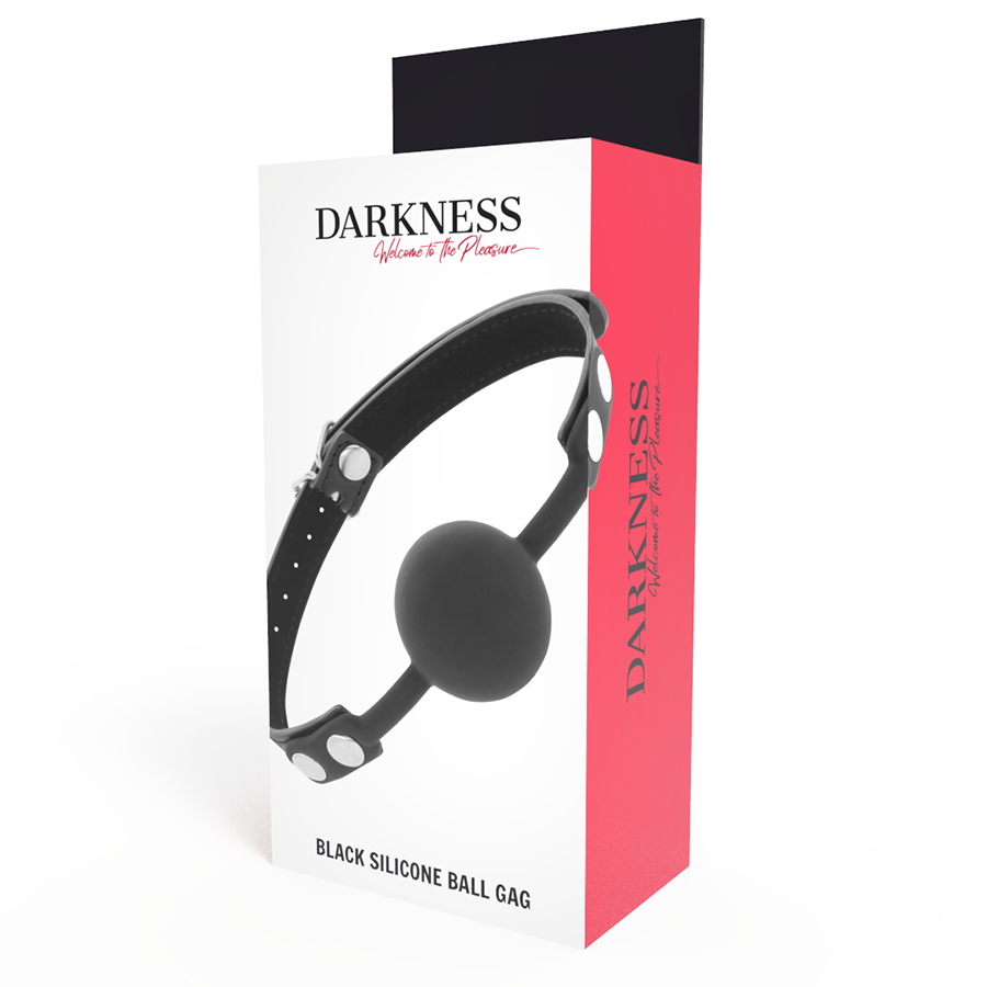 DARKNESS BONDAGE Billon Silicone Noir — vue arrière