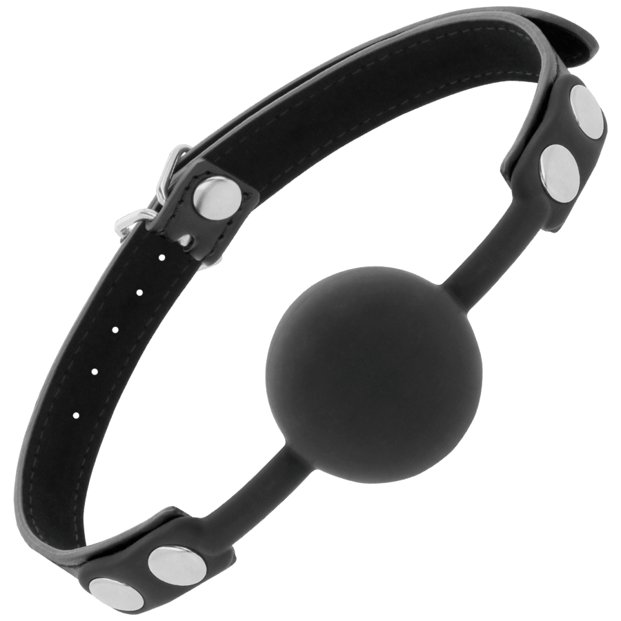 DARKNESS BONDAGE Billon Silicone Noir — vue détaillée