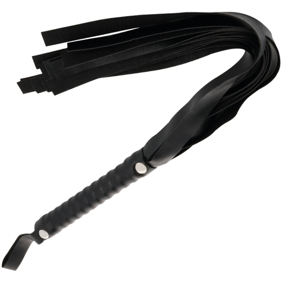 DARKNESS SENSATIONS Fouet Bondage Noir 51 Cm - Aura Intime