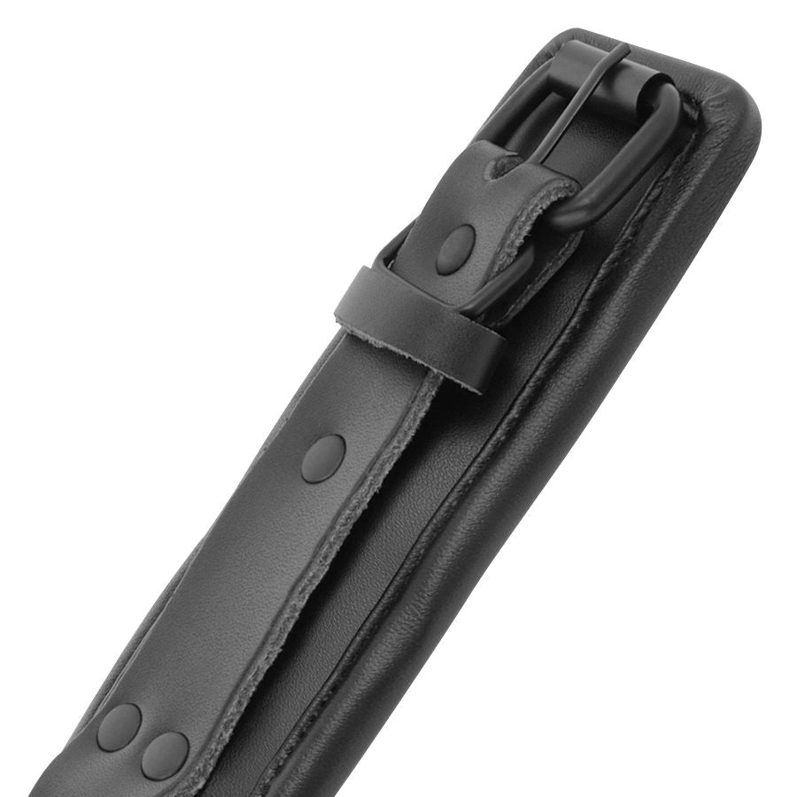 DARKNESS BONDAGE Menottes Réglables Cuir Noir — vue alternative