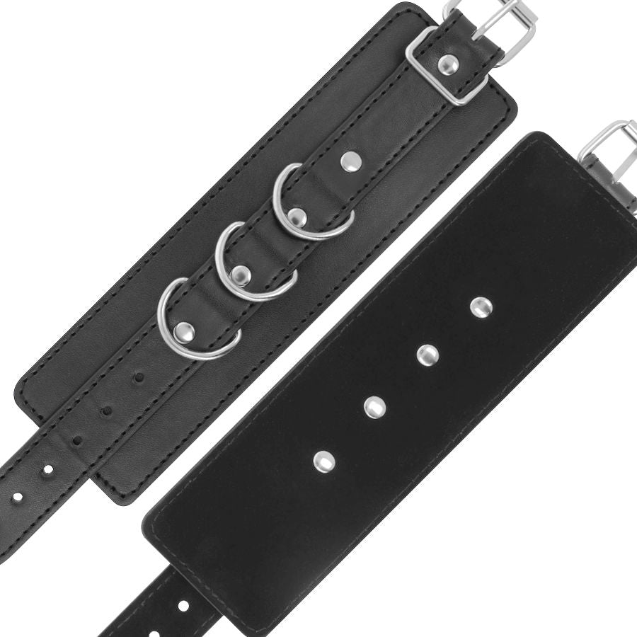 DARKNESS BONDAGE Menottes Noires — vue arrière