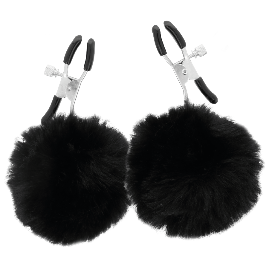 DARKNESS SENSATIONS Pinces À Tétons Pom Poms 1 — vue alternative