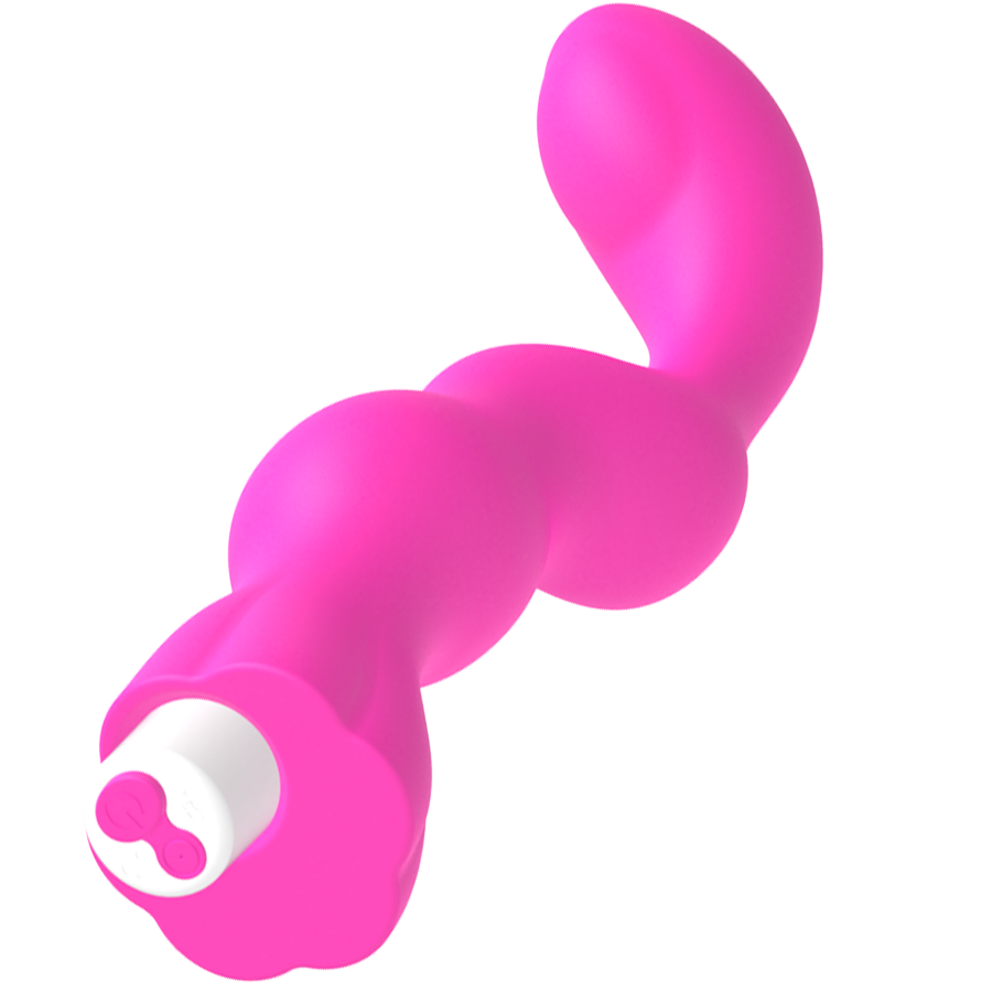G-SPOT George G-Spot Vibrateur Gomme Rose — vue détaillée