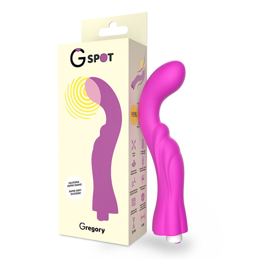 G-SPOT Vibrateur Gregory Violet - Aura Intime