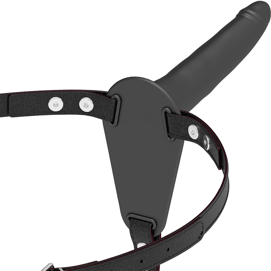 FETISH SUBMISSIVE HARNESS SILICONE NOIR 15 CM - Aura Intime