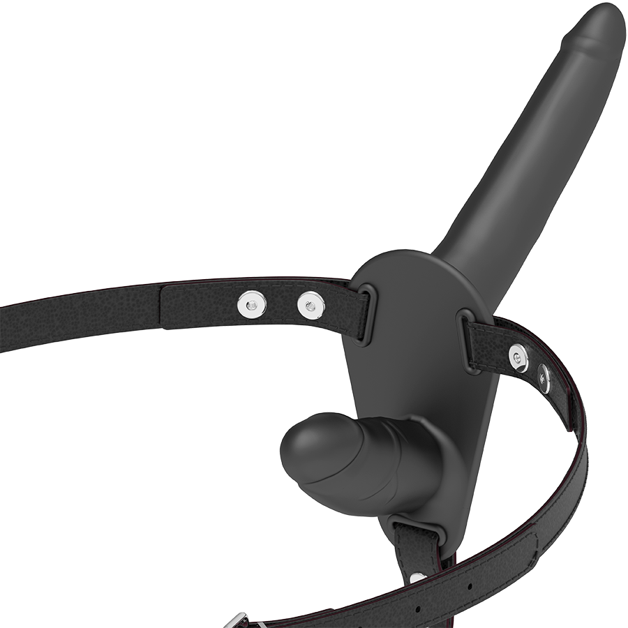 Fetish Submissive Double Penetrix Strap-On Black Up