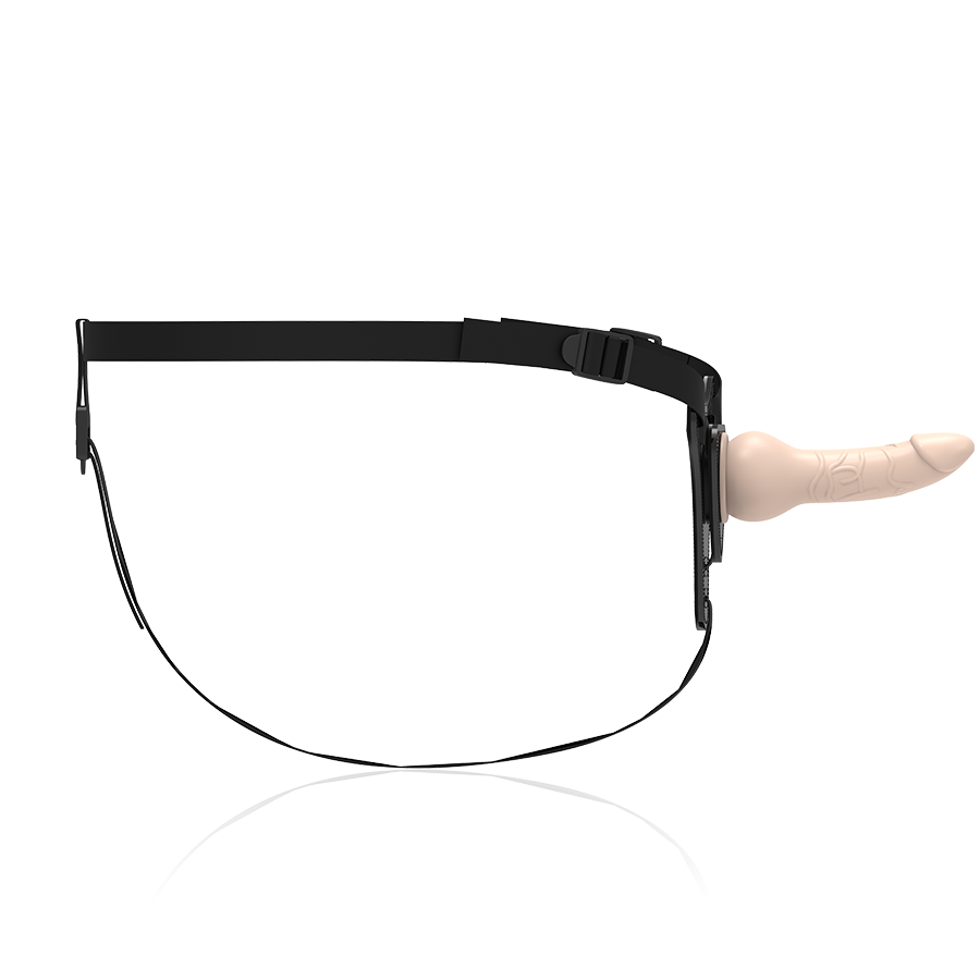 FETISH SUBMISSIVE HARNESS SILICONE CHAIR RÉALISTE 16CM — vue alternative