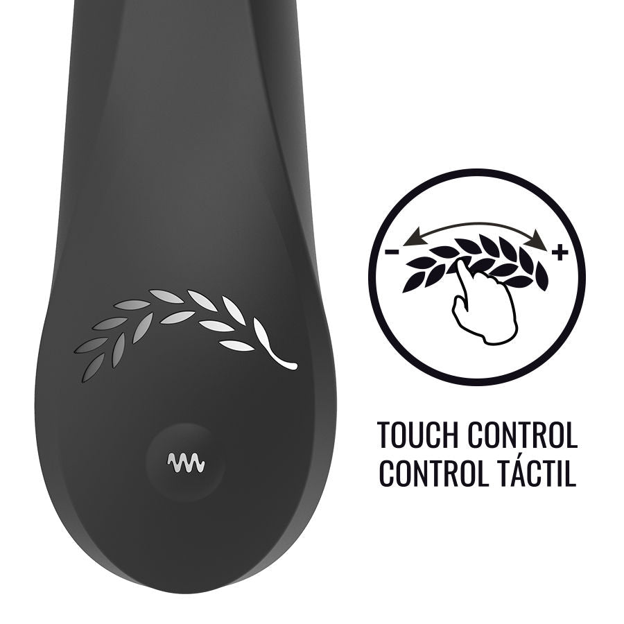 BLACK&SILVER Vibrateur Kaultz Touch Control — vue arrière