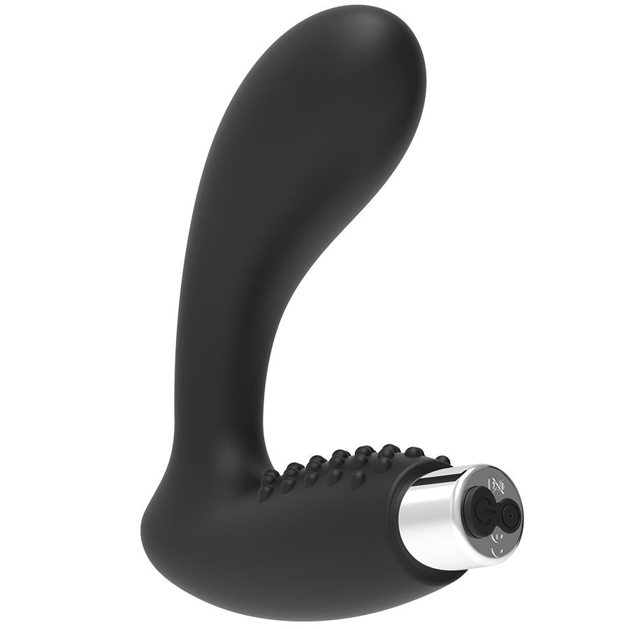 ADDICTED TOYS Vibrateur Prostatique Rechargeable Modèle 5 - Noir — accessoires inclus