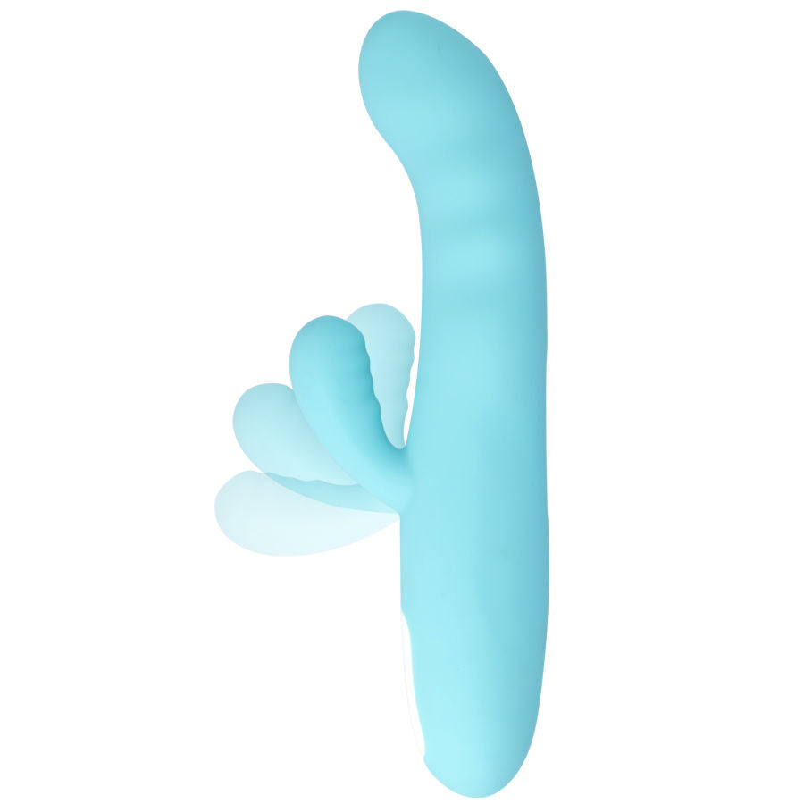 MIA Vibrateur Rotatif Eiffel Turquoise Bleu — vue arrière