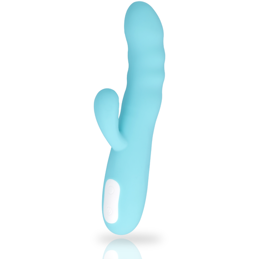 MIA Vibrateur Rotatif Eiffel Turquoise Bleu - Aura Intime
