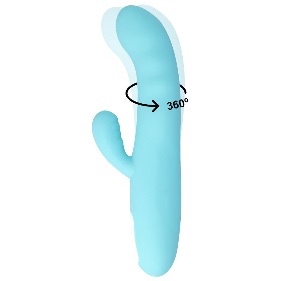 MIA Vibrateur Rotatif Eiffel Turquoise Bleu — vue détaillée