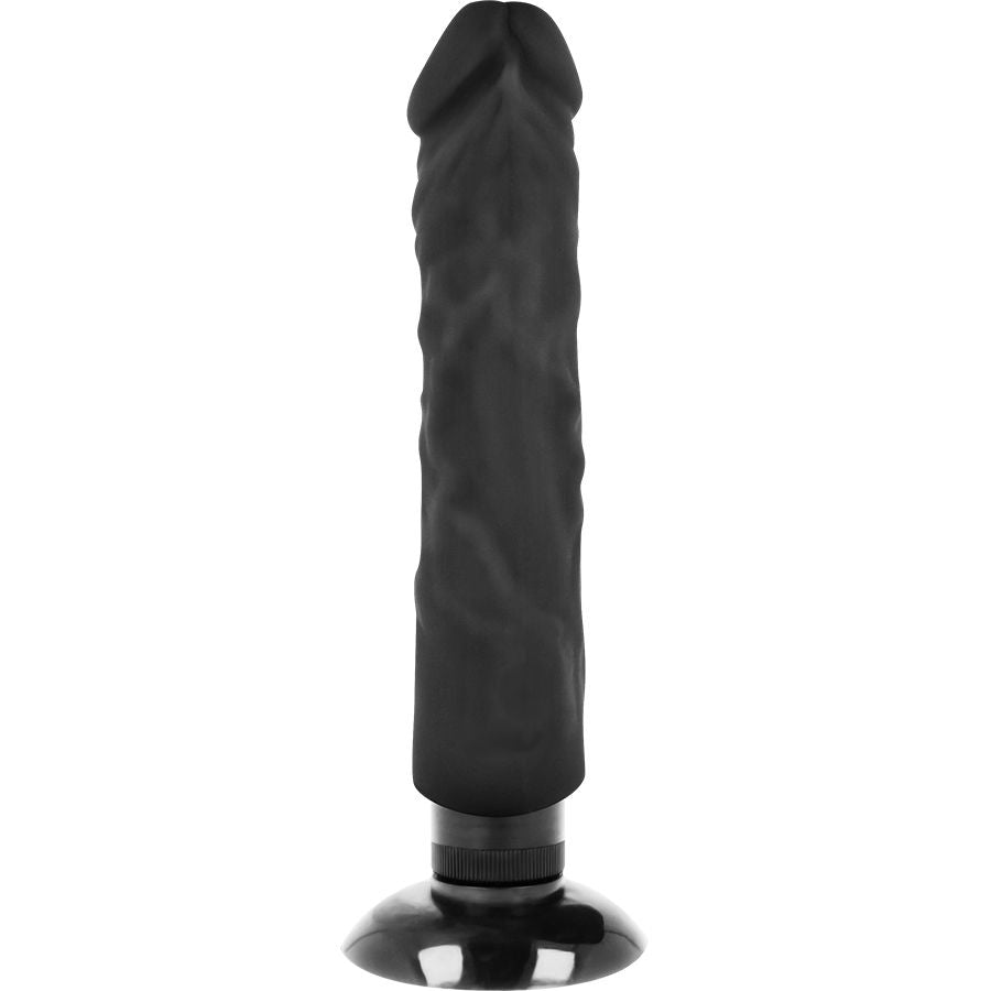 BASECOCK Vibrateur Réaliste 2-1 Noir 20 Cm -O- 4 Cm — vue arrière