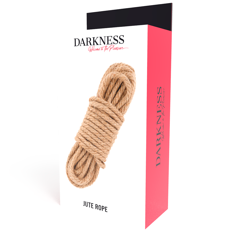 DARKNESS BONDAGE Corde Japonaise 10 M Jute — vue arrière