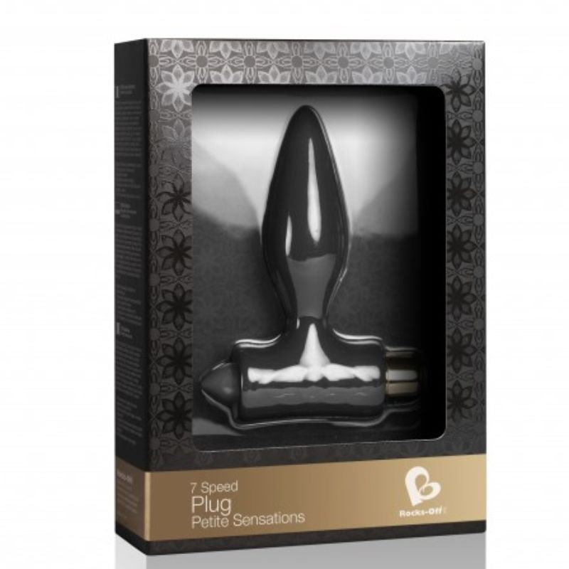 ROCKS-OFF Plug Anal Petite Sensations Débutants - Noir — vue alternative