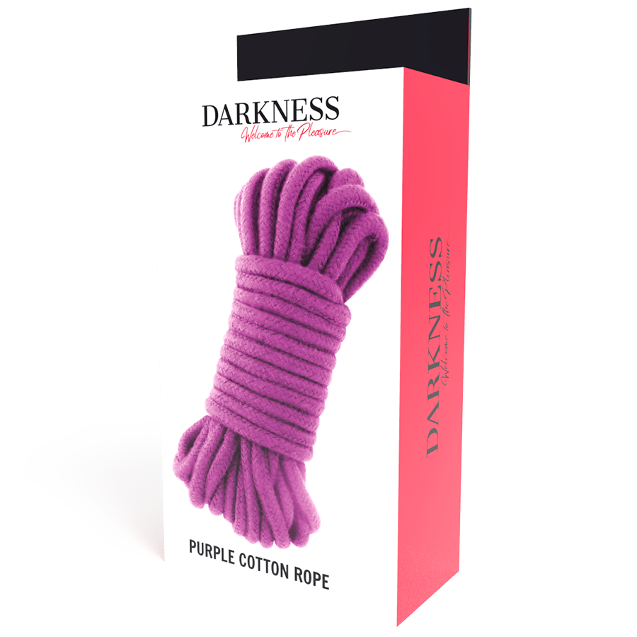 DARKNESS BONDAGE Corde Japonaise 10 M Violet - Aura Intime