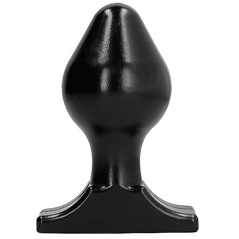 ALL BLACK Plug Anal 16X8 Cm — vue détaillée