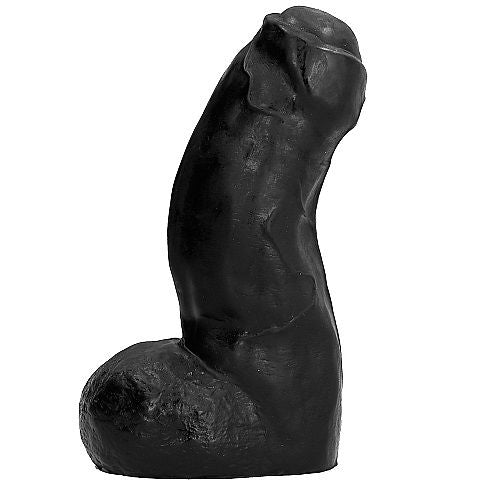 ALL BLACK Dong Réaliste Noir 17 Cm — vue détaillée