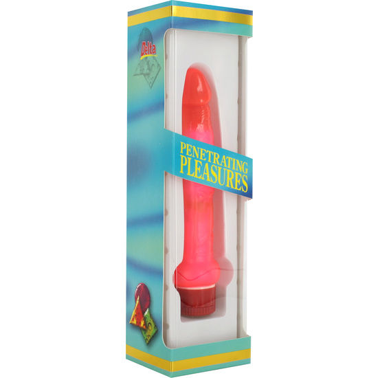 SEVEN CREATIONS VIBRATEUR ANAL ROSE JELLY THIN — vue détaillée