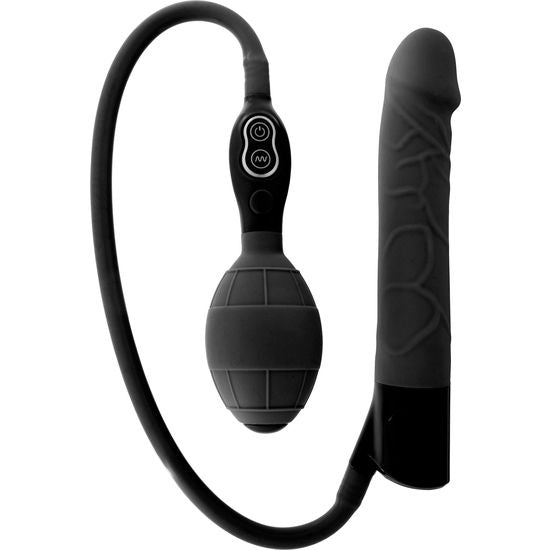 SEVEN CREATIONS Vibrateur Gonflable Noir - Aura Intime