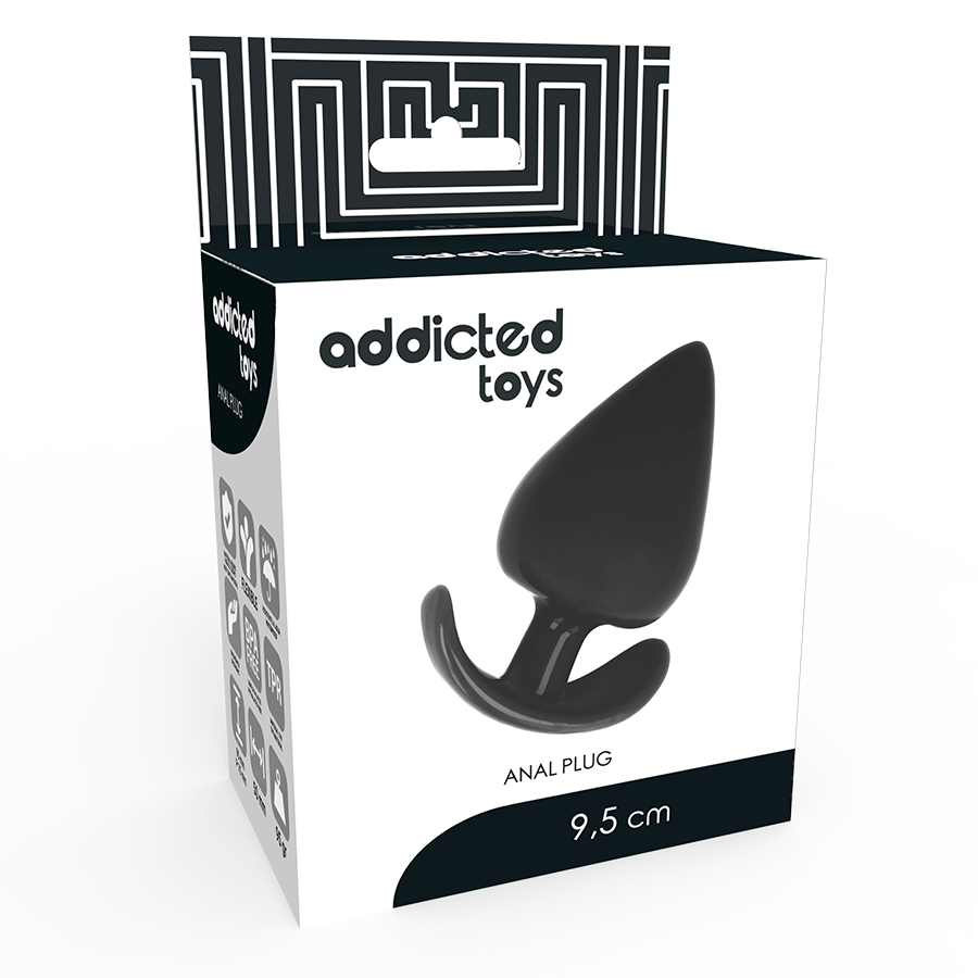 ADDICTED TOYS Bouchon Anal 9.5 Cm — vue arrière