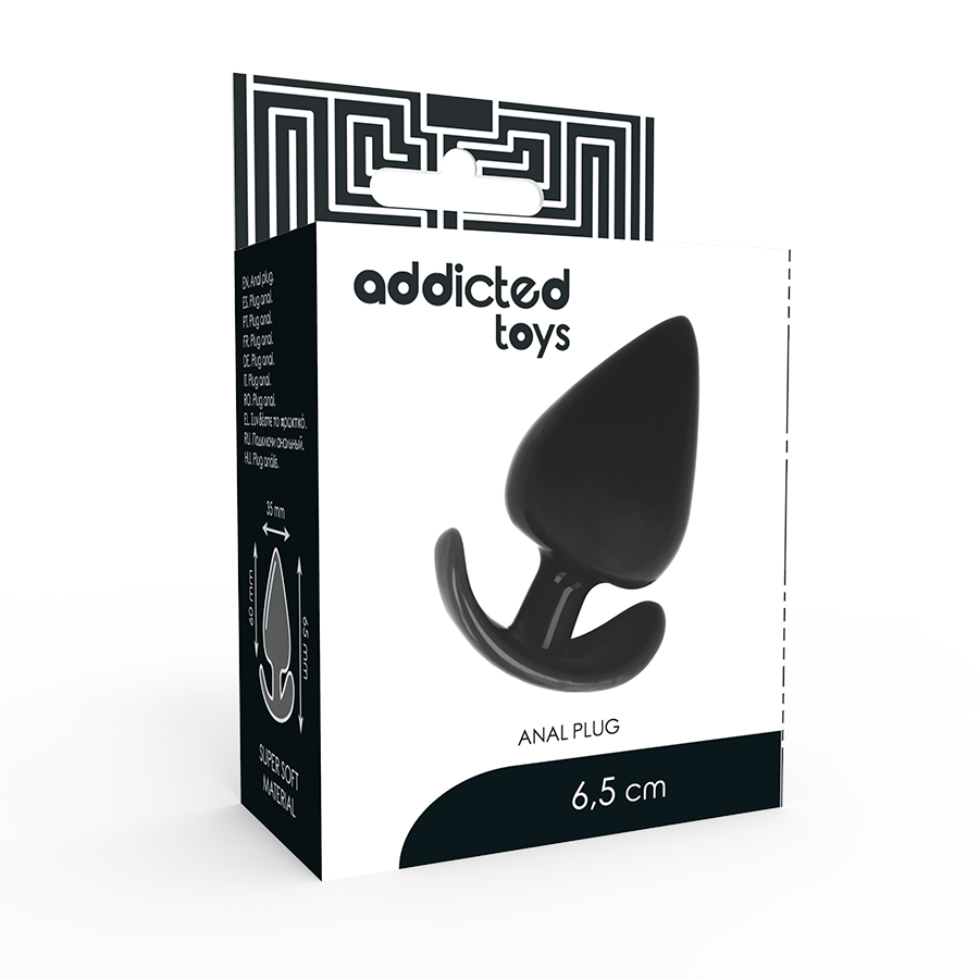 ADDICTED TOYS Bouchon Anal 6.5 Cm — vue arrière