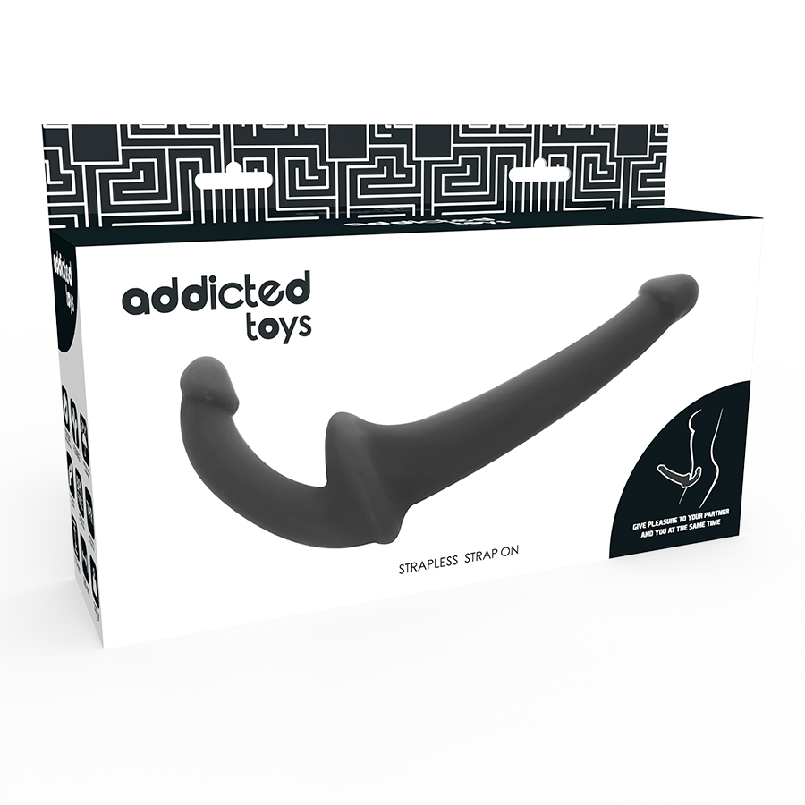 ADDICTED TOYS Gode Arn S Sans Soujection Noir — accessoires inclus