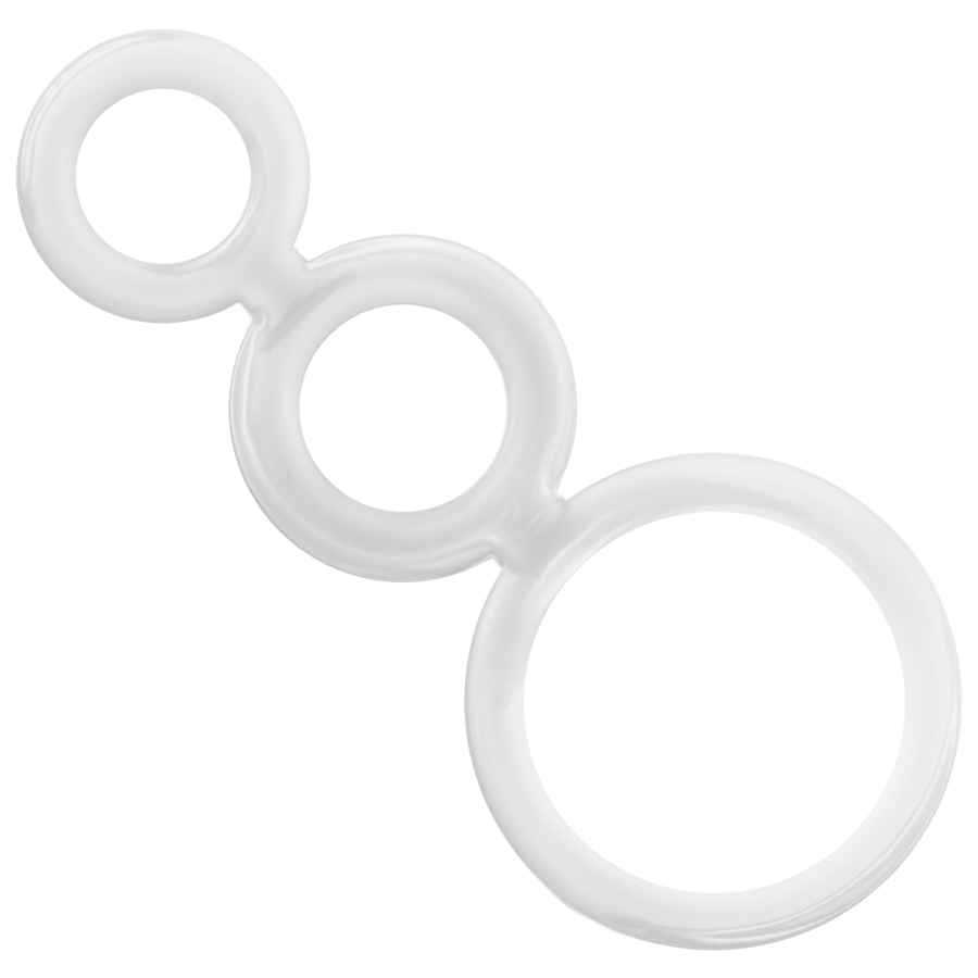 ADDICTED TOYS Ensemble Danneau Pénis Transparent — vue détaillée